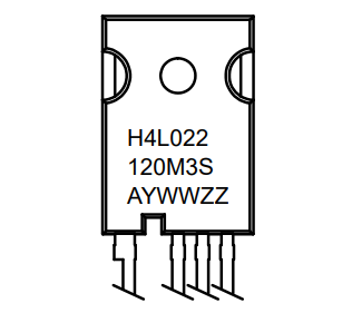 MOSFETs NTH4L022N120M3S τσιπ ολοκληρωμένων κυκλωμάτων N-Channel 1200V 68A 352W μέσω της τρύπας -247-4L 1