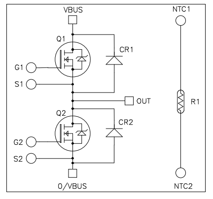 Αυτοκίνητο Mosfet ενοτήτων MSCSM70AM025CT6LIAG IGBT υποστήριγμα 0 πλαισίων σειράς 700V 689A 1882W
