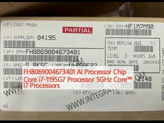 FH8069004673401 AI επεξεργαστής Chip Core i7-1195G7 επεξεργαστής 5GHz CoreTM i7 επεξεργαστές