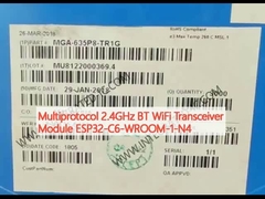 Ενότητα esp32-c6-wroom-1-N4 πομποδεκτών πολυπρωτοκόλλων 2.4GHz BT WiFi