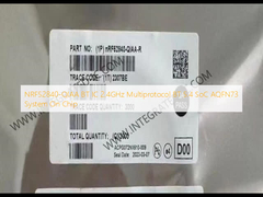 NRF52840-QIAA BT IC 2.4GHz Πολυπρωτόκολλο BT 5.4 SoC AQFN73 Σύστημα σε τσιπ