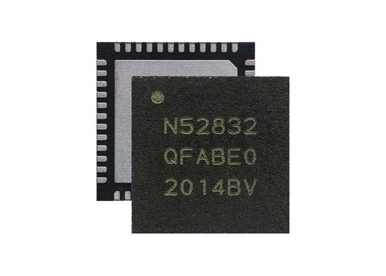 Μοντέλο ασύρματης επικοινωνίας NRF52832-QFAB-R 2.4GHz BT 4.2 RF Σύστημα σε τσιπ