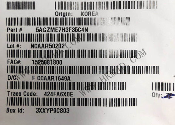 5AGZME7H3F35C4N Arria V GZ FPGA Chip με 450000 λογικά στοιχεία στο FBGA-1152 Package και τάση πυρήνα 0,85V