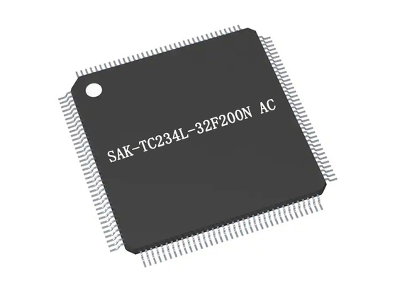 2MB λάμψη tqfp-144 εναλλασσόμενο ρεύμα συσκευασίας sak-tc234l-32F200N ολοκληρωμένο κύκλωμα μικροελεγκτών 200 MHZ