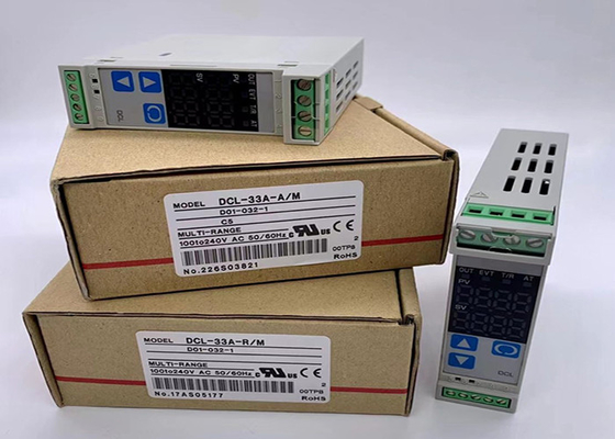 Dcl-33a-a/m θερμοστάτης ελεγκτών θερμοκρασίας 0 - 1200 βαθμός DIN επί σιδηροτροχιών