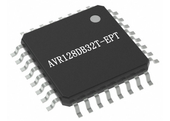 Ολοκληρωμένο κύκλωμα μικροελεγκτών MCU υψηλής επίδοσης 24MHz AVR128DB32T-E/PT 128KB AVR