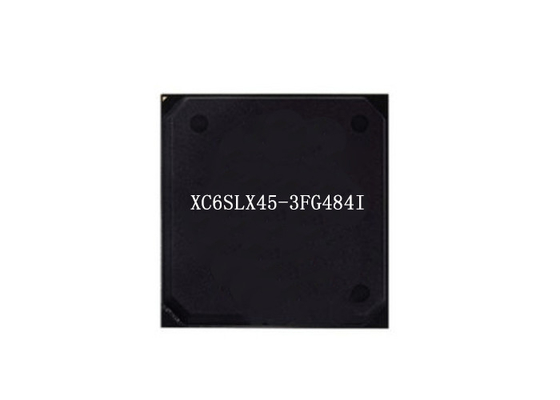 484-BBGA συσκευασίας ενσωματωμένο XC6SLX45-3FG484I ολοκληρωμένο κύκλωμα σειράς πυλών τομέων προγραμματίσημο