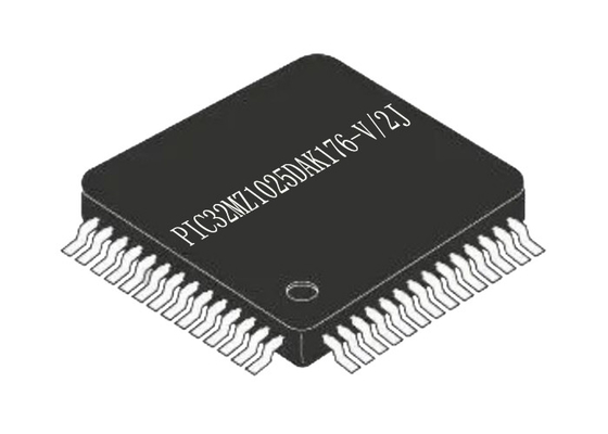 1MB μικροελεγκτής MCU 176LQFP ολοκληρωμένου κυκλώματος PIC32MZ1025DAK176-V/2J μικροελεγκτών λάμψης