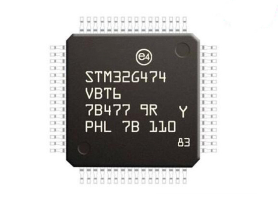 Τσιπ μικροελεγκτών βραχιόνων φλοιός-M4 MCU 100LQFP μικροελεγκτών MCU STM32G474VBT6