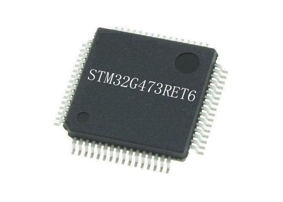 Η επιφάνεια 64-LQFP μικροελεγκτών MCU STM32G473RET6 512KB τοποθετεί το μικροελεγκτή