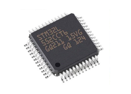 τριανταδυάμπιτος ενιαίος μικροελεγκτής MCU 110MHz ΒΡΑΧΙΌΝΩΝ φλοιός-M33 48LQFP πυρήνων STM32L552CCT6