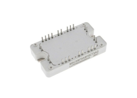 MSCSM70AM10CT3AG τα ιδιαίτερα πλαίσια ενοτήτων 700V 241A 690W ημιαγωγών τοποθετούν SP3F