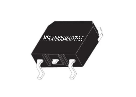 MOSFET τσιπ MSC090SMA070S 700V SIC ολοκληρωμένων κυκλωμάτων κρυσταλλολυχνίες -268-3