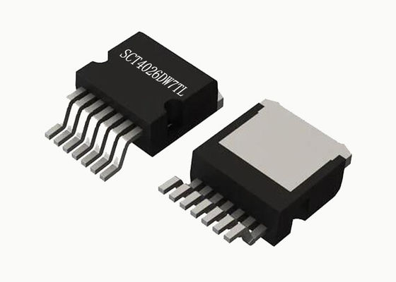 MOSFET κρυσταλλολυχνιών SCT4026DW7TL -263-8 SIC τσιπ ολοκληρωμένων κυκλωμάτων κρυσταλλολυχνιών 750V