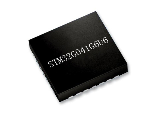 Οι ενιαίοι μικροελεγκτές πυρήνων STM32G041G6U6 πελεκούν το ΒΡΑΧΊΟΝΑ φλοιός-M0+ 28-UFQFN