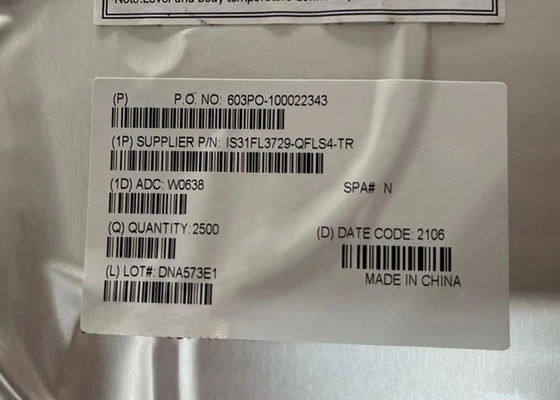 IS31FL3729-QFLS4-TR Τσιπ ολοκληρωμένου κυκλώματος 35mA Matrix LED Driver IC 32-QFN