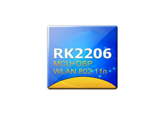 Υψηλά ολοκληρωμένο κύκλωμα chip RK2206 MCU βασισμένος ασύρματος επεξεργαστής LAN