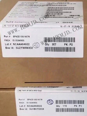 Πλαίσιο Προγραμματισμού Πύλης EP4CE10U14I7N 1.2V 200MHz Cyclone IV E FPGA Chip 414kbit