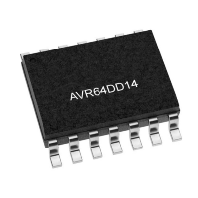 Μικροελεγκτής MCU AVR64DD14T-E/SL Μέχρι 24MHz 7 κανάλια μικροελεγκτής IC SOIC14