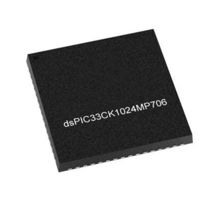 Μικροελεγκτής MCU DSPIC33CK1024MP706-E/MR Υψηλής απόδοσης μικροελεγκτής IC 64-VFQFN