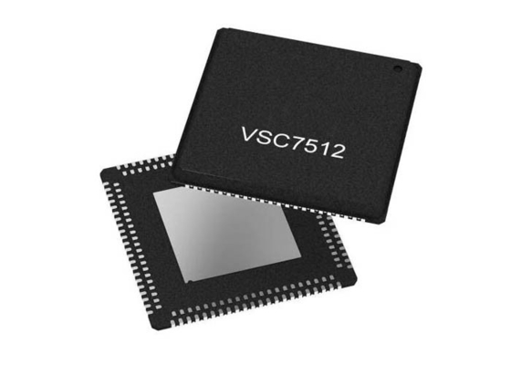 Διασύνδεσμος Ethernet IC VSC7512XMY 10-Port Layer-2 Gigabit Ethernet Switch 172-QFN Telecom IC