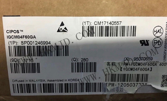 Συμπληρωμένο κύκλωμα IC IGCM04F60GA IGBT 600V 4A 2000Vrms Power Driver Module