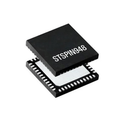 Συμπληρωματικό κύκλωμα STSPIN948TR MOSFET Δυναμικό διπολικό κινητήρα 48-VFQFPN