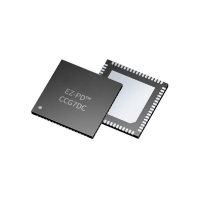 Συμπληρωμένο κύκλωμα Τσιπ CYPD727268LQXQ Δύο θύρες USB-C παροχή ενέργειας και DC-DC ελεγκτής