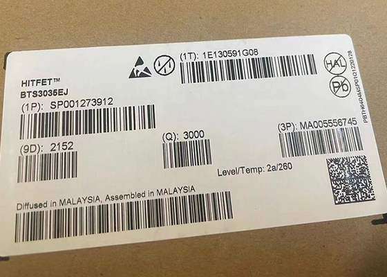 Τσιπ ολοκληρωμένου κυκλώματος BTS3035EJ N-Channel 5A Smart Low-Side Power Switch IC