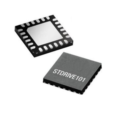 Συμπληρωμένο κύκλωμα τσιπ STDRIVE101TR 430mA Triple Half-Bridge Gate Driver VFQFN-24