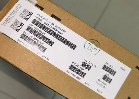 BCM54213PEB1KMLG Ethernet IC Μία θύρα RGMII Gigabit Ethernet Transceiver 36-QFN