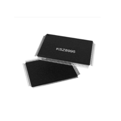 Διασύνδεσμος Ethernet IC KSZ8995XA Ενσωματωμένος 5-Port 10/100Mbps QoS Διασύνδεσμος Ethernet PQFP-128