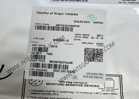 MC56F8037VLHR Μικροελεγκτής MCU 16-bit ψηφιακοί ελεγκτές σήματος QFP-64 πακέτο
