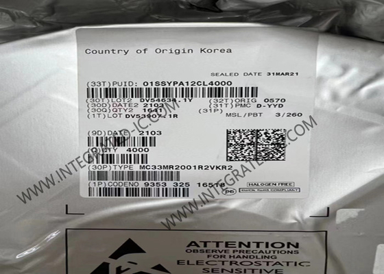 MC33MR2001R2VKR2 Μονάδα ασύρματης επικοινωνίας 76GHz -77GHz RF δέκτη Front-End