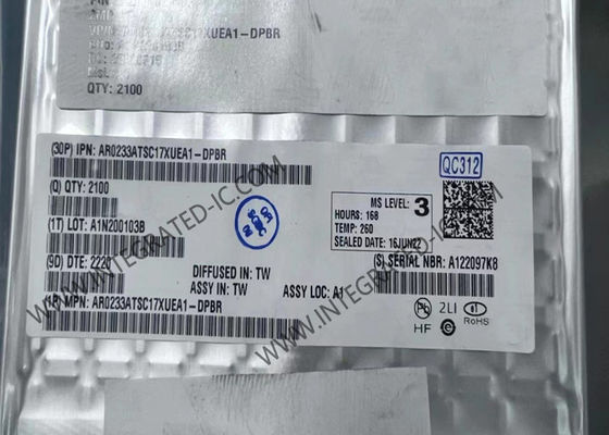 AR0233ATSC17XUEA1-DPBR Αισθητήρας IC Αυτοκινητοβιομηχανίας Hayabusa CMOS Αισθητήρας εικόνας LBGA-80