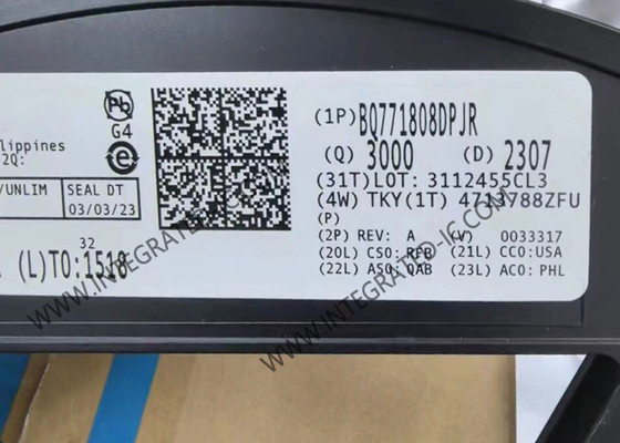 BQ771808DPJR Οικογένεια τσιπ ολοκληρωμένου κυκλώματος 2-5S Προστατευτής υπερεμβολίας με εσωτερικό χρονοδιακόπτη καθυστέρησης