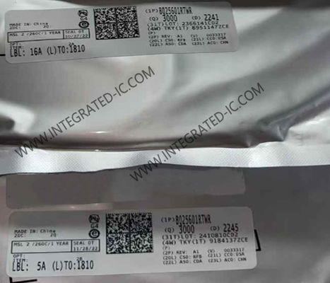 BQ25601RTWR Συμπληρωμένο κύκλωμα Τσιπ I2C Ελέγχεται 1-κύτταρο 3A Buck φορτιστή μπαταρίας