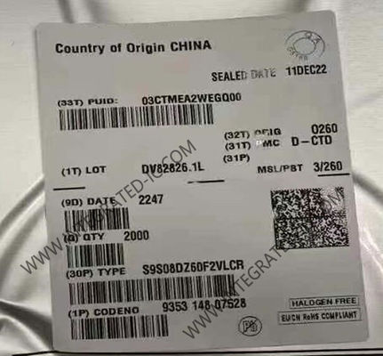 S9S08DZ60F2VLCR Μικροελεγκτής MCU 40MHz 8-bit Μικροελεγκτής IC LQFP-32 8-bit MCU