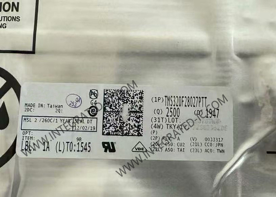 TMS320F28027PTT Μικροελεγκτής MCU 60MHz 64KB Flash C2000TM 32-bit MCU LQFP-48