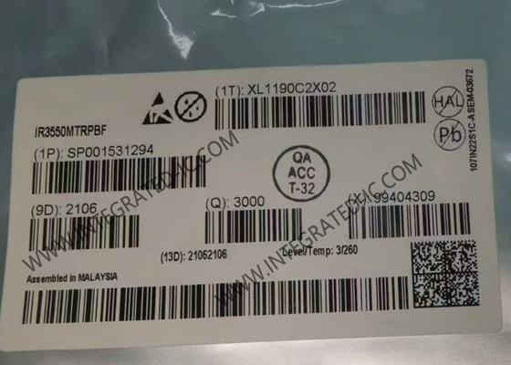 IR3550MTRPBF Integrated Circuit Chip 60A Integrated PowIRstage PQFN-32 Οδηγοί πύλης