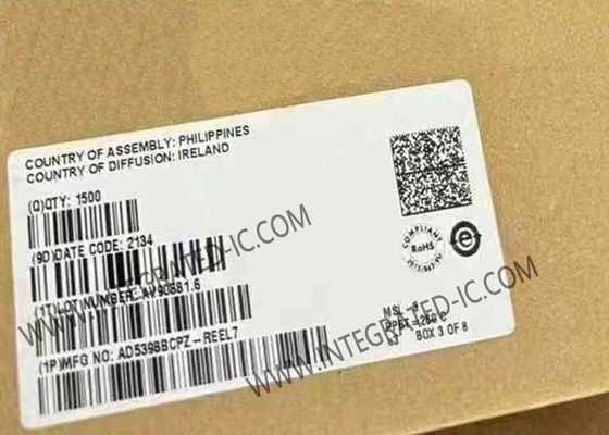AD5398BCPZ Integrated Circuit Chip 10-Bit DAC LFCSP-8 Ψηφιακός προς αναλογικός μετατροπέας