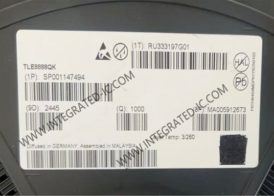 Συμπληρωμένο κύκλωμα τσιπ TLE8888QK Συστήματα μηχανών αυτοκινήτων