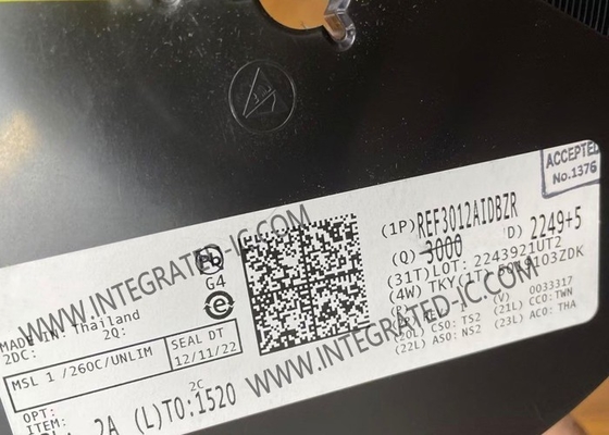 REF3012AIDBZR Τσιπ ολοκληρωμένου κυκλώματος ακρίβεια χαμηλής τάσης πτώσης αναφορά SOT-23-3 πακέτο