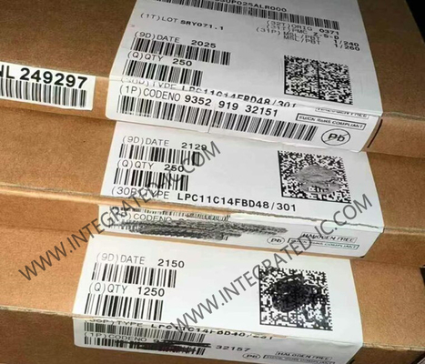 LPC11C14FBD48/301 Μικροελεγκτής MCU 32-bit Single-Core ARM Cortex-M0 MCU LQFP-48