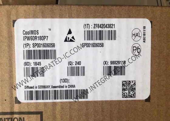 Συμπληρωμένο κύκλωμα Chip IPW60R180P7 Μεγάλη ενεργειακή απόδοση MOSFET τρανζίστορ