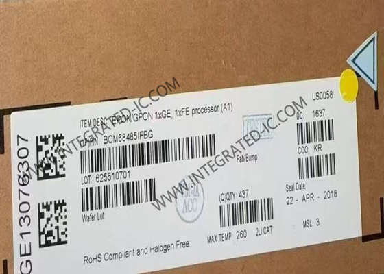 BCM68485IFBG Συμπληρωματικό κύκλωμα επεξεργαστή IC BGA πακέτο