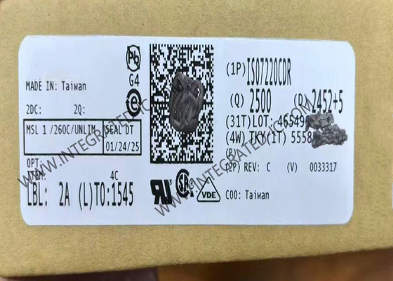 Τσιπ ολοκληρωμένου κυκλώματος ISO7220CDR 2500Vrms Διπλό κανάλι ψηφιακοί απομονωτές SOIC8