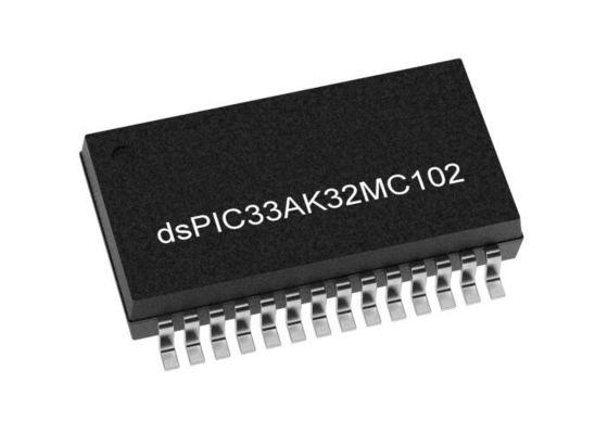 DSPIC33AK32MC102T-I/SS Μικροελεγκτής MCU Digital Signal Controller SSOP28 32Bit DSC