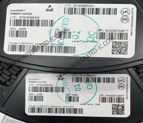 Συμπληρωμένο κύκλωμα Chip IPB65R110CFDA Ενίσχυση N-Channel Power Transistor