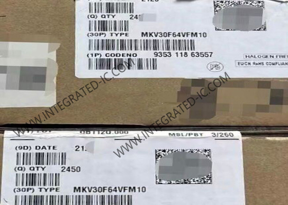 MKV30F64VFM10 Μικροελεγκτής MCU ARM Cortex M4 Kinetis KV Microcontroller IC 32Bit MCU